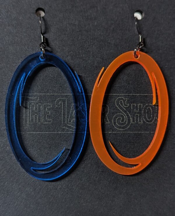 Aperture Science Portal Earrings