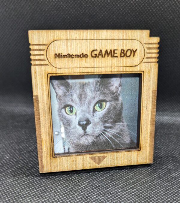 Mini Gameboy Cartridge Photo Frame