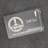 Metal Engraved Aluminum Business Cards - Image 2