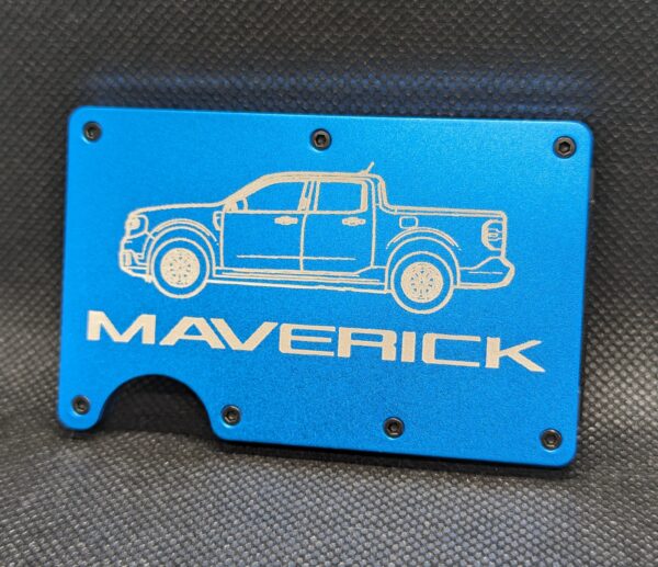 Ford Maverick Blue Wallet