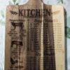 Conversion Chart Cutting Board - Image 2